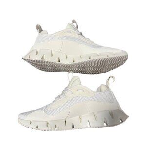 Reebok Women’s Zig Sneakers Cream/Off-White Size 8.5 Athletic Shoes